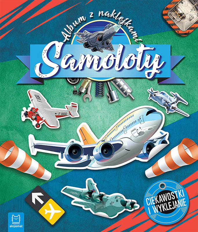 Album z naklejkami.Samoloty.Ciekawostki 31604