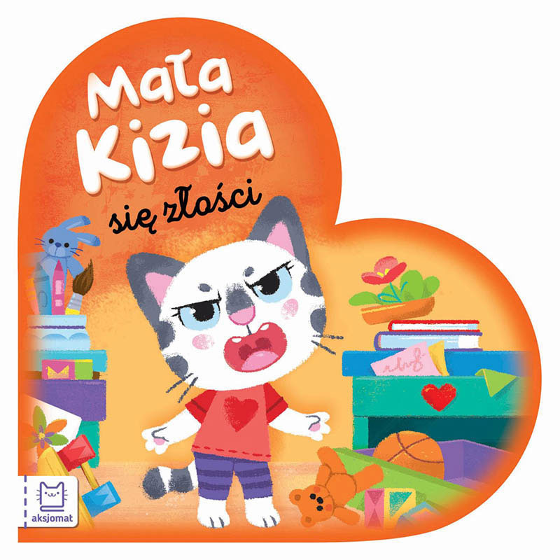 Aksjomat mała kizia się złości maluch nazywa emocje