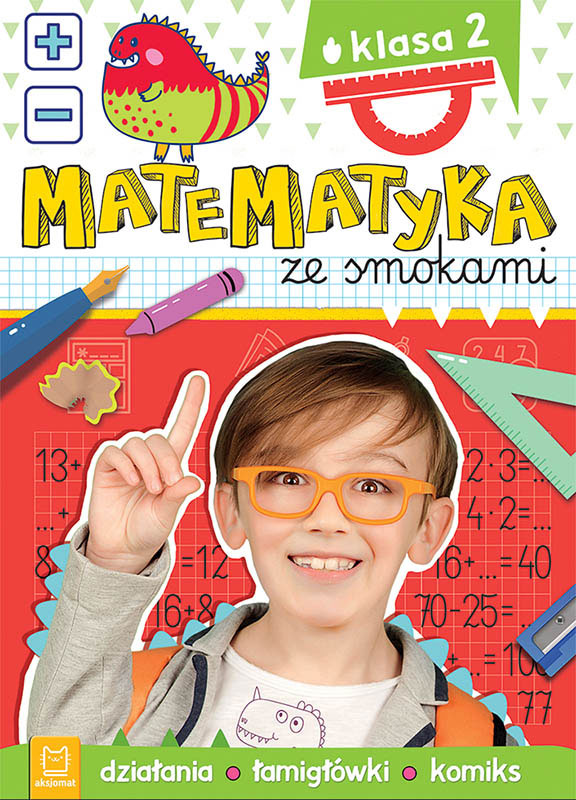 Aksjomat matematyka ze smokami klasa 2 działania łamigłówki komiks