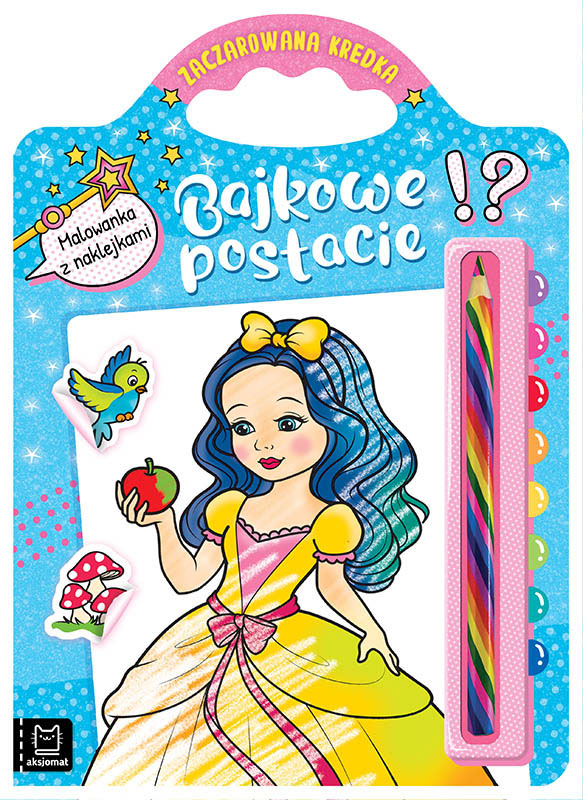 Zaczarowana kredka Malow.Bajkowe postacie 33387