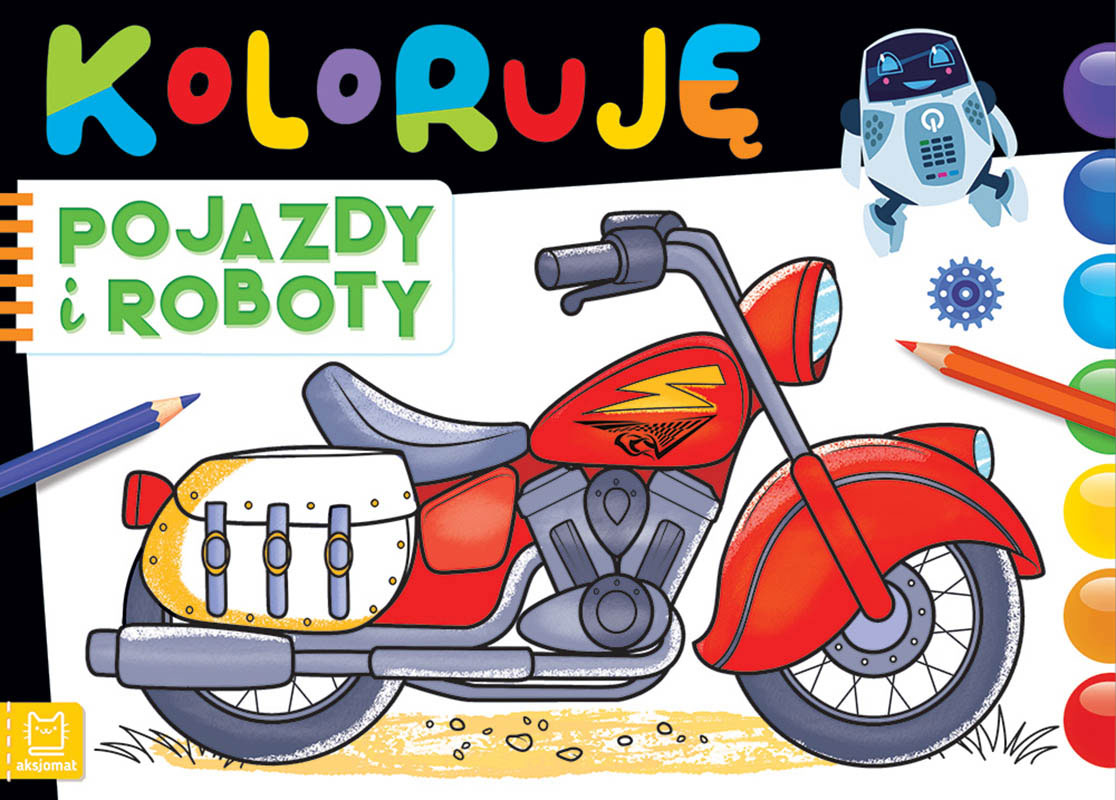 Koloruję pojazdy i roboty 33677