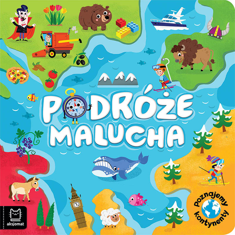 Podróże malucha Poznajemy kontynenty 34247