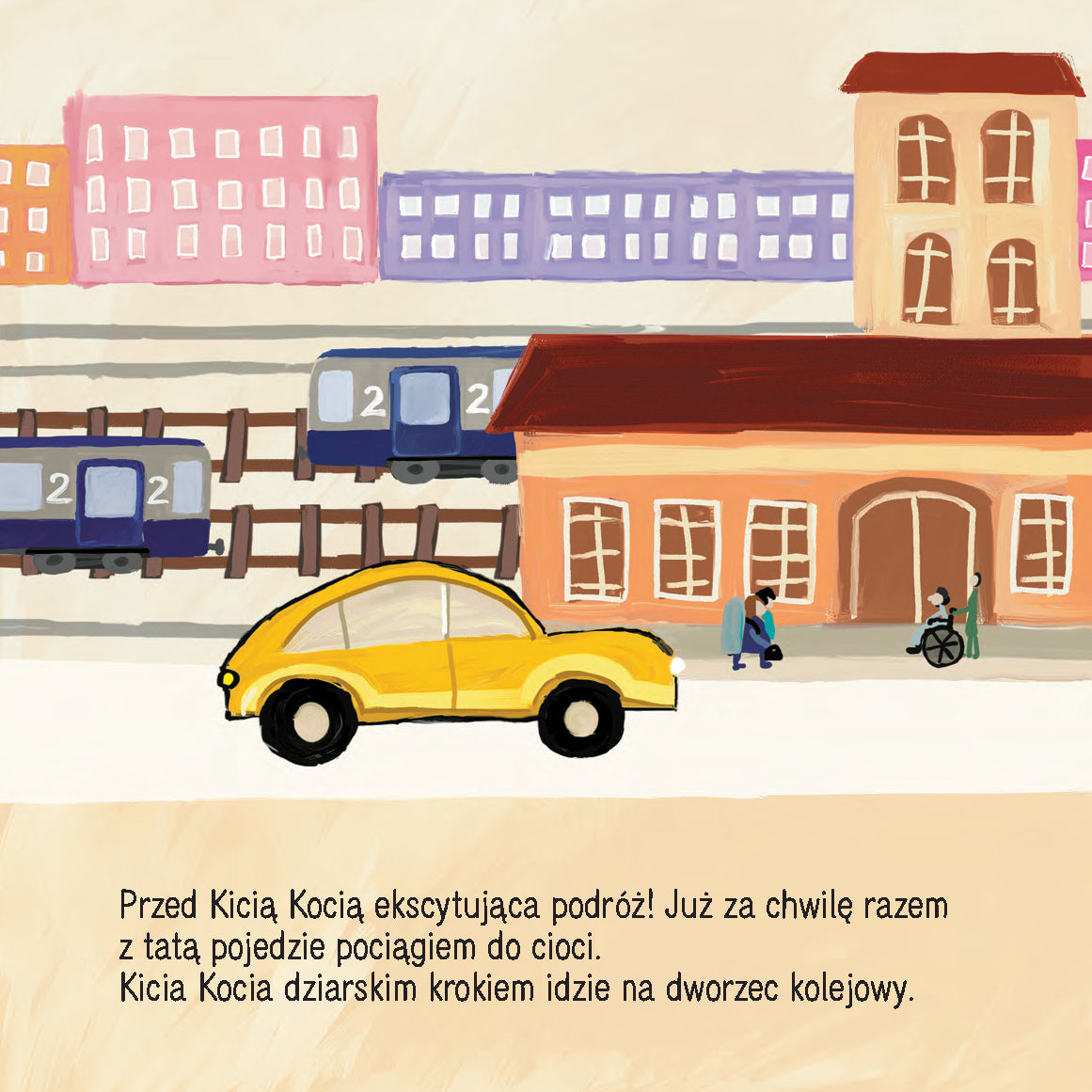 Kicia Kocia W pociągu 52109