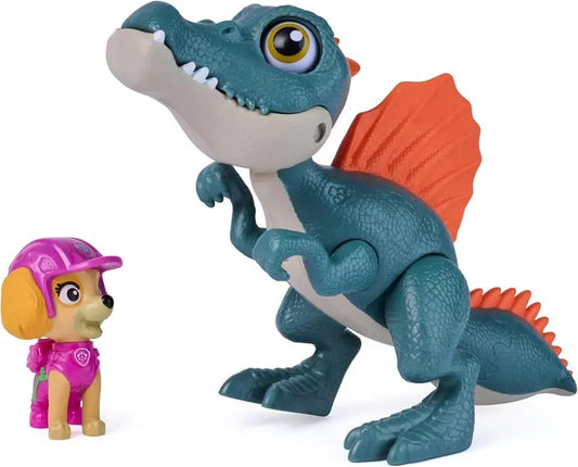 Psi Patrol Dino film, figurka dinozaura + Skye