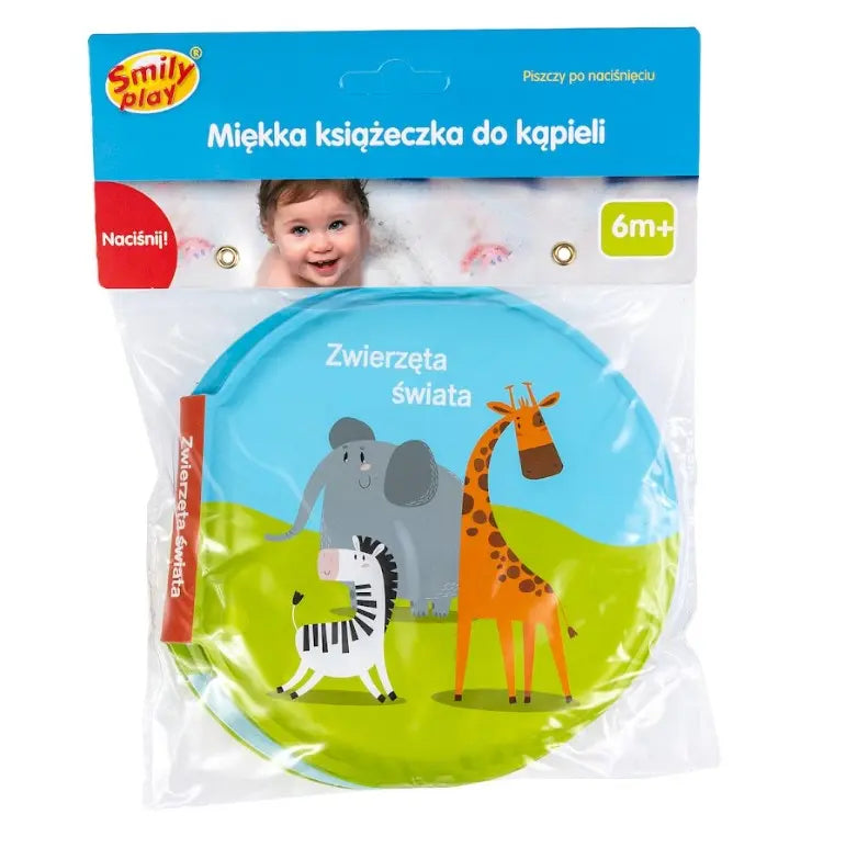 Smily Play Zwierzęta świata książeczka do kąpieli SP83975