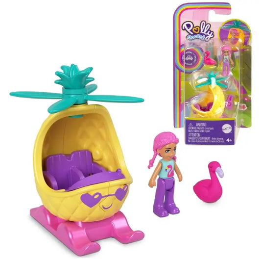 Polly pocket mini zestaw z pojazdem