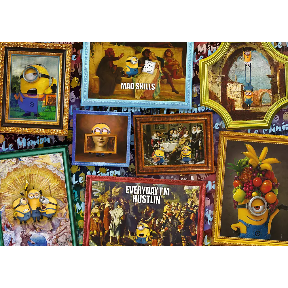 Puzzle 1000 galeria minionków