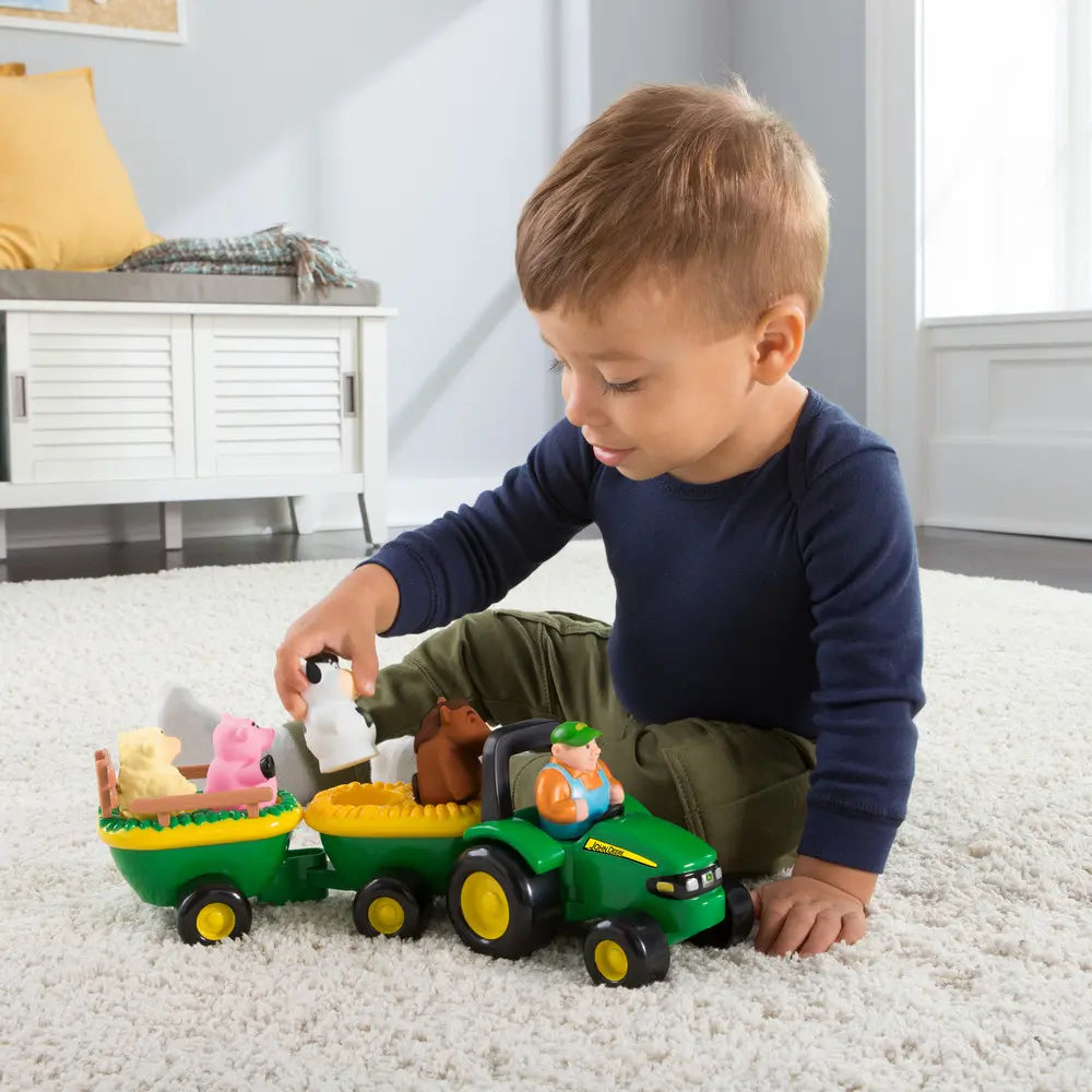 John deere wesoła zabawa ze zwierzątkami