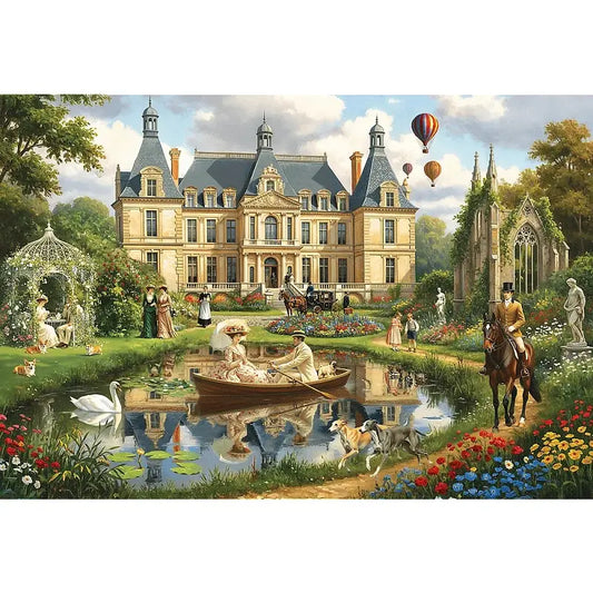 Puzzle 1500 elementów Pałac nad wodą