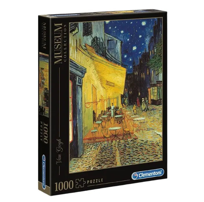 Clementoni puzzle 1000 elementów Museum Van Gogh, Esterno di caffe di notte