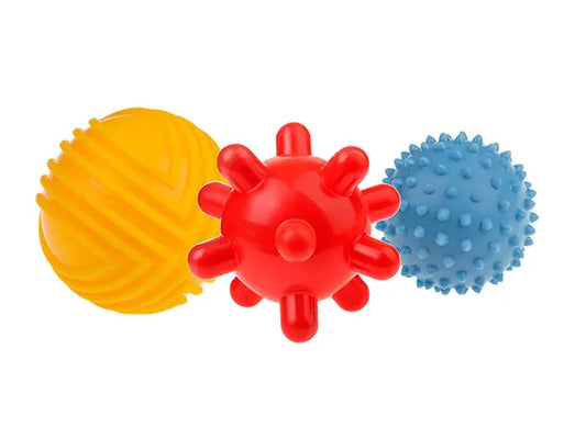 Tullo piłki sensoryczne 3szt 78
