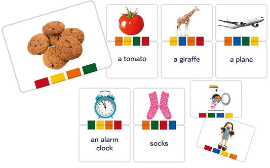 English words - językowe karty edukacyjne