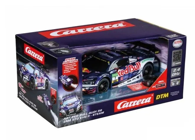 Carrera rc audi r8 lms gt3 evo ii steam 1:16