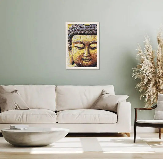 Koralikowa prasowanka Budda 7000 elementów