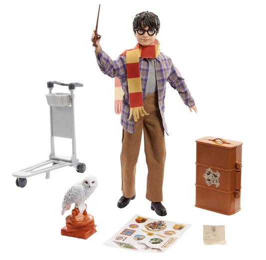 Harry potter peron 9¾ zestaw z lalką