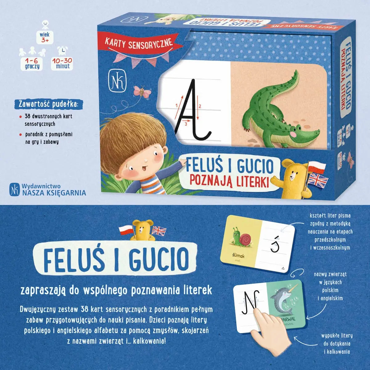 Feluś i gucio poznają literki