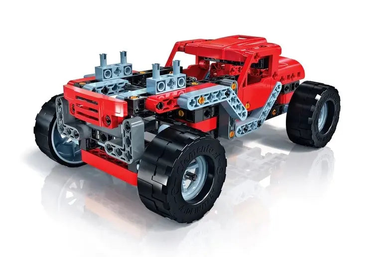 Naukowa zabawa laboratorium mechaniki monster truck