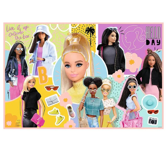 Puzzle 300 elementów Twoja ulubiona Barbie