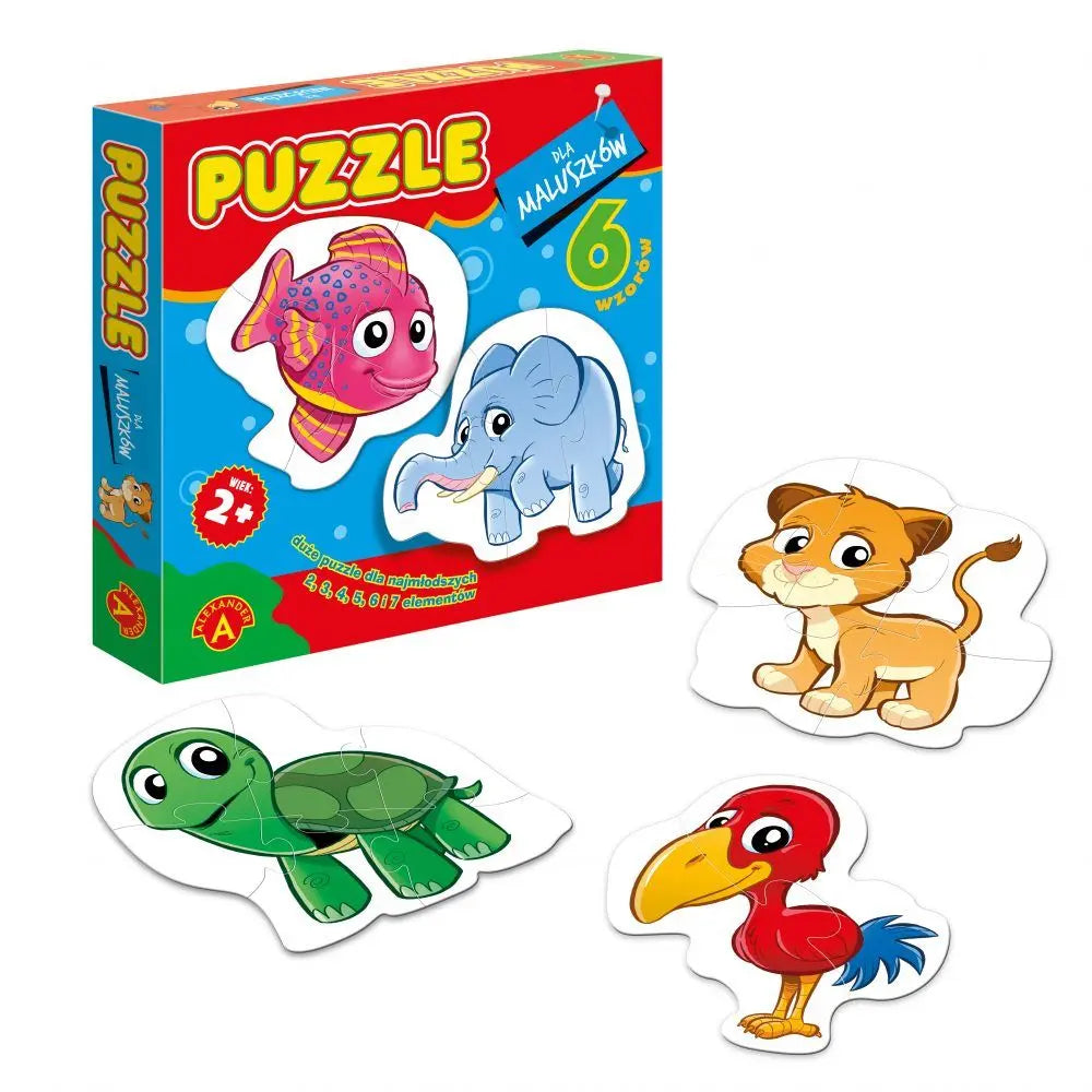 Puzzle dla maluszków rybka 1733