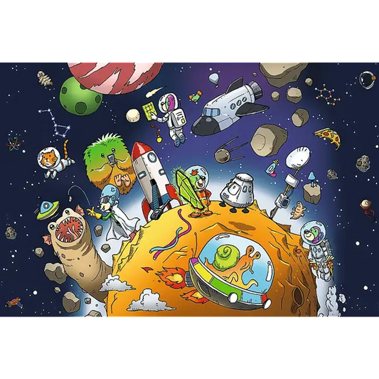 PUZZLE 100 UFT Treflik w kosmosie 16542