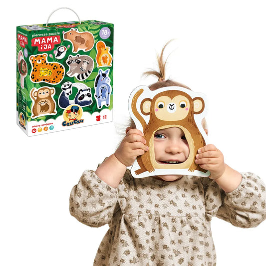 Pierwsze puzzle mama i ja