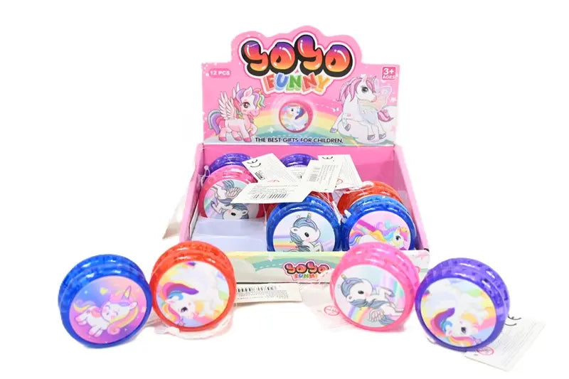Yoyo 1-rożec ze światłem 12szt/disp G219211 00029