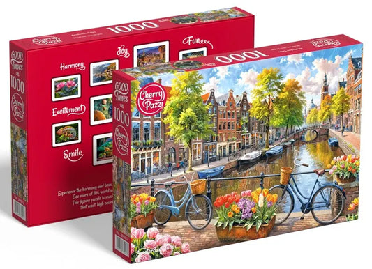 Puzzle 1000 Cherrypazzi Amsterdam Tulips
