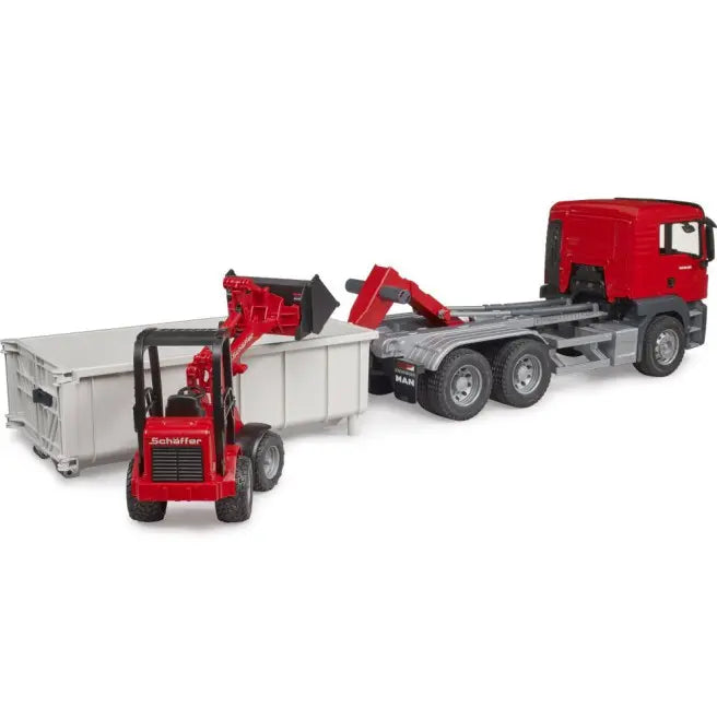 BRUDER MAN TGS kont.rolk.+kop.Schaffer 03767