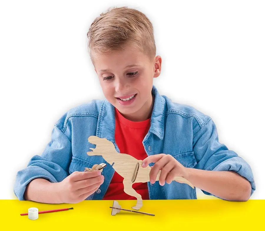 Kolorowanie przez dmuchanie dinozaury