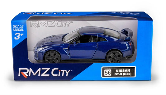 Model RMZ Nissan GT-R blue K-858 18584