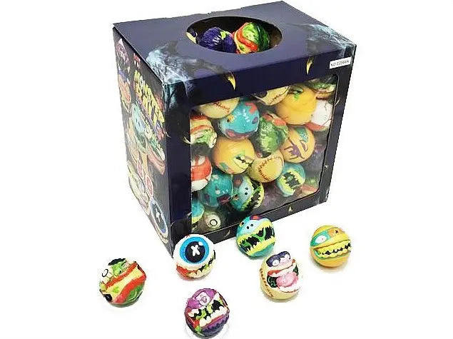 Piłeczka Monster Ball 6cm - 6 wzorów