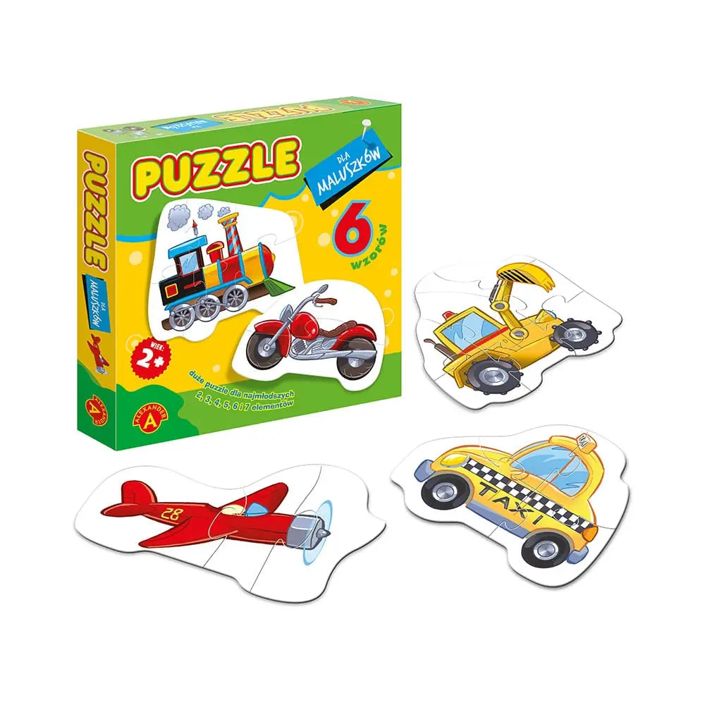 Puzzle dla maluszków lokomotywa 1734