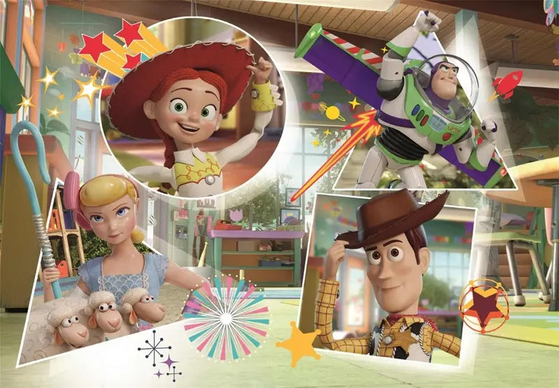 Puzzle 104 SuperKolor Toy Story