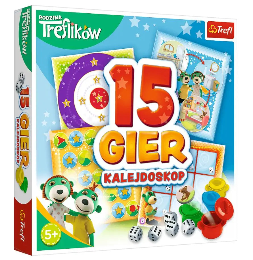 Kalejdoskop 15 gier Trefliki