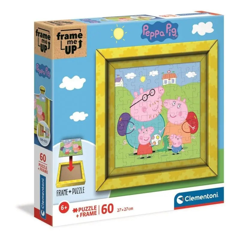 Puzzle 60 ramkowe frame me up peppa pig