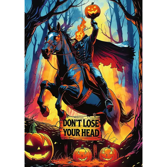 Puzzle Premium Plus Quality 1000el Hall of Horror Jeździec bez Głowy