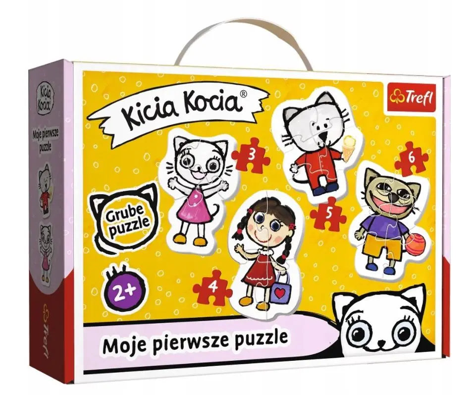 PUZZLE BABY CLASSIC Wesoła Kicia Kocia 36088