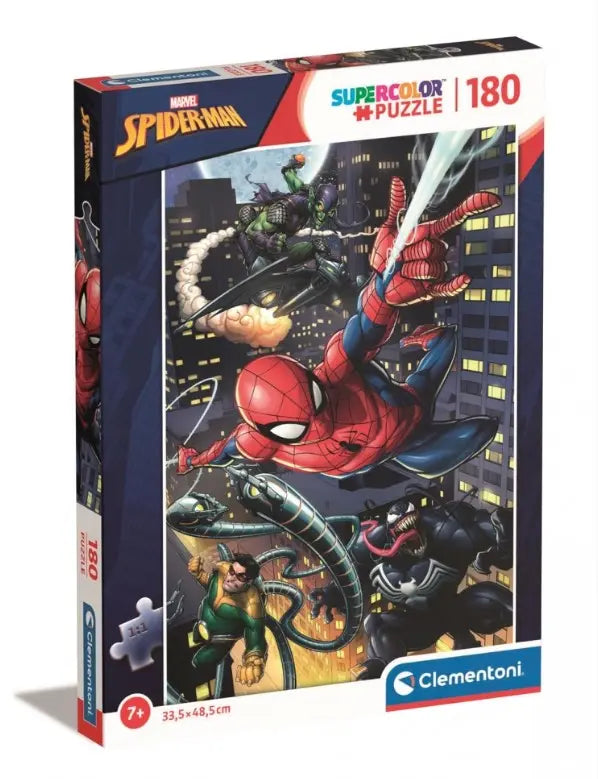 Puzzle 180 Super Kolor Marvel Spider Man