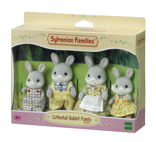 SYLVANIAN Rodzina szarych króliczków