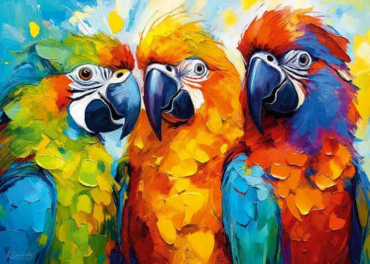 Puzzle 500 el. Cherry Pazzi - Tropical Trio