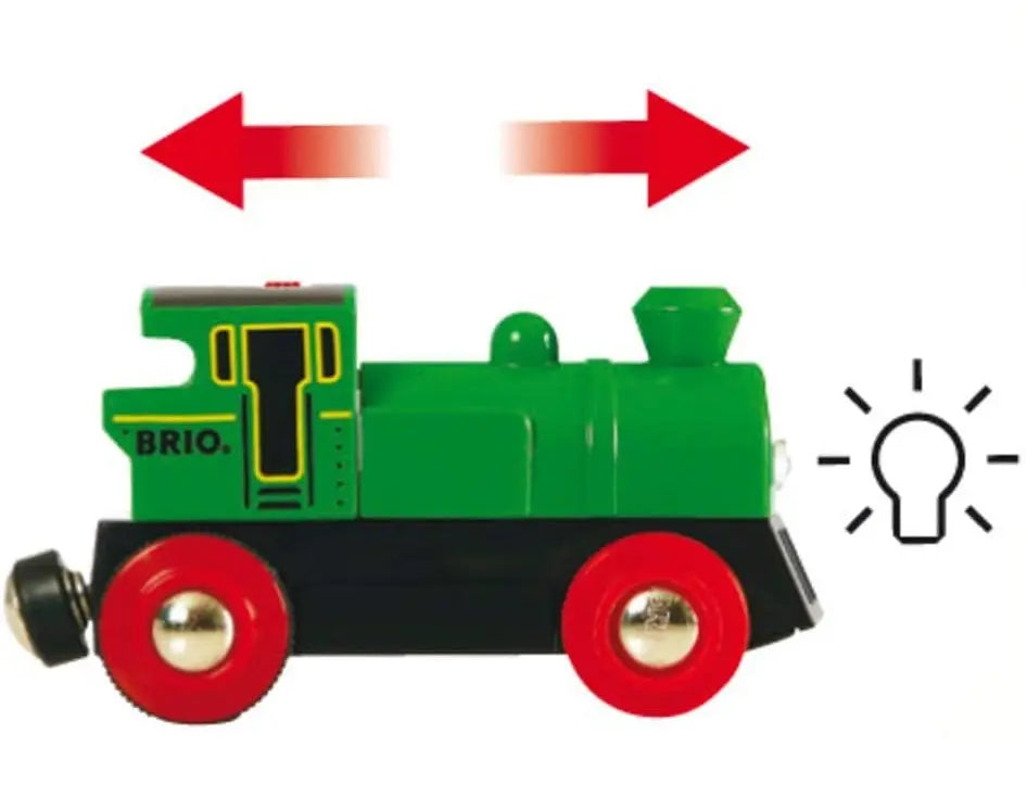 RAVENSBURGER Brio Zielony parowóz 595008 33595