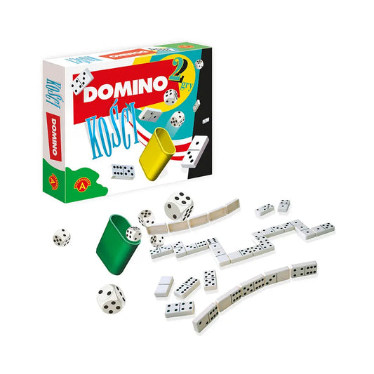 2 gry Domino + Kości 1385