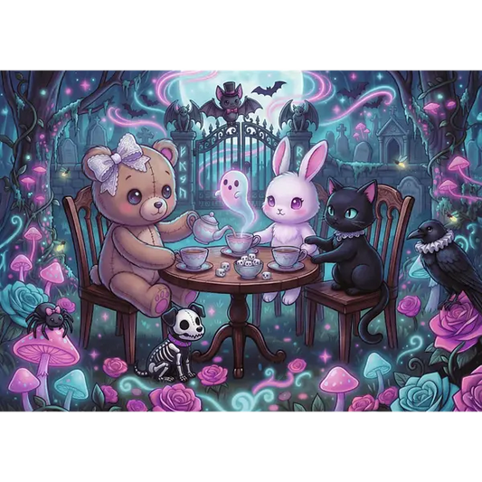Puzzle 200 el. Spooky Stories - Zaczarowany wieczór