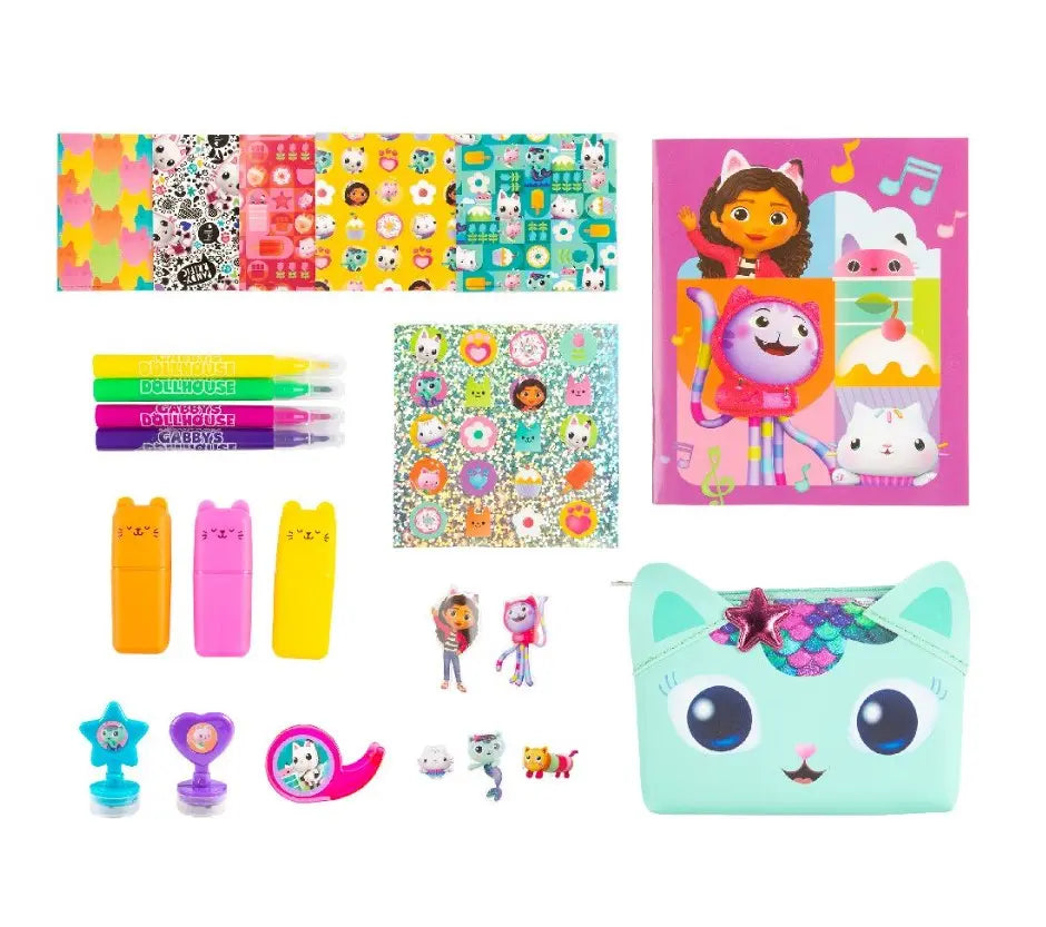 Koci domek gabi zestaw kreatywny scrapbook