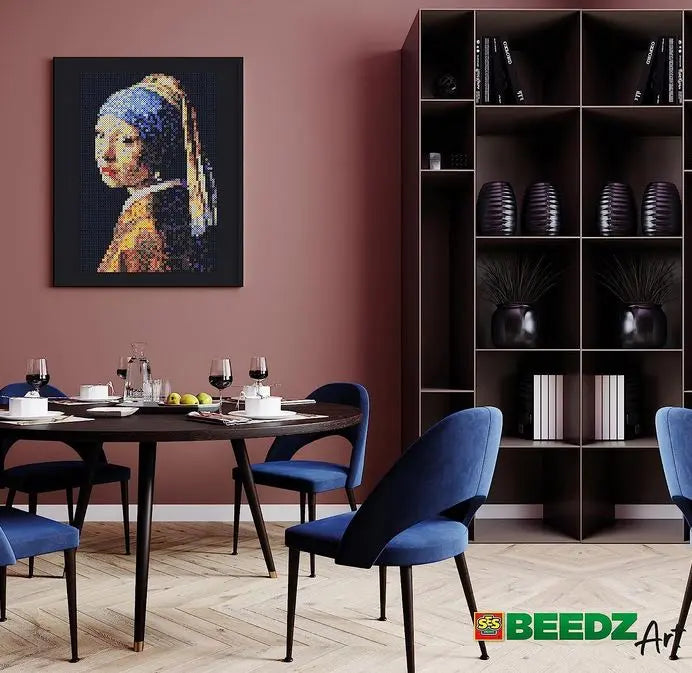 Beedz art koraliki dziewczyna z perłą