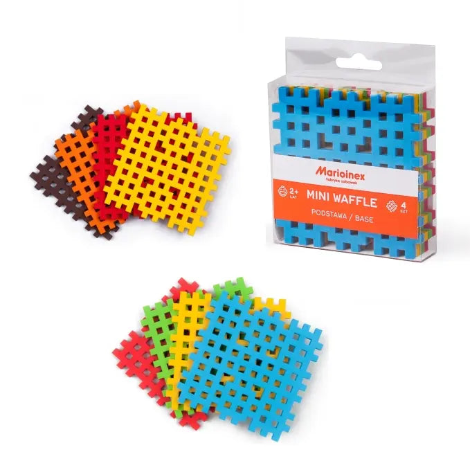 Klocki wafle mini podstawa 4 szt