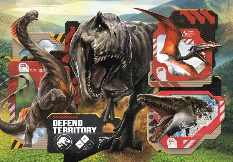 Puzzle 24 maxi Super - Jurassic World