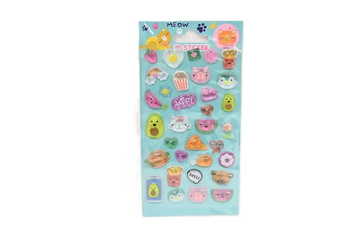STNUX Naklejki Puffy Cats 3D STN0049 70049