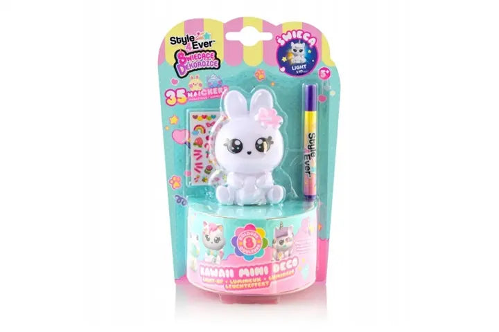 Świecące Dekorożce – DIY kawaii, Króliczek