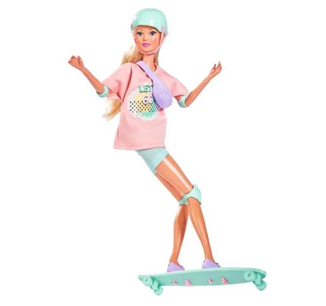 Steffi love steffi na longboardzie